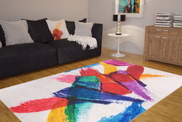 Conceptum Funk Chenille AL 285 Alfombra Multicolor 150 x 230 cm
